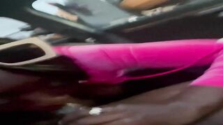 Ebony Slut Sucks The Nut Out His Dick