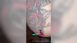 Inked Up Redbone Slut