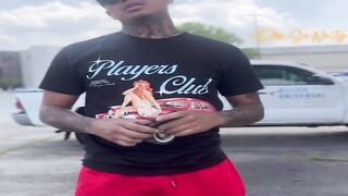 AC broke so we had to fuck outside