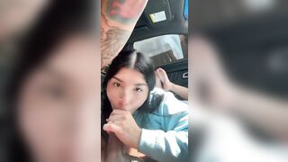 she want to feel it in her tonsils