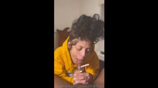 light skin nympho has great skill
