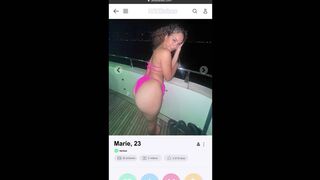 Curvy Latina Marie Creamy Wet Pussy