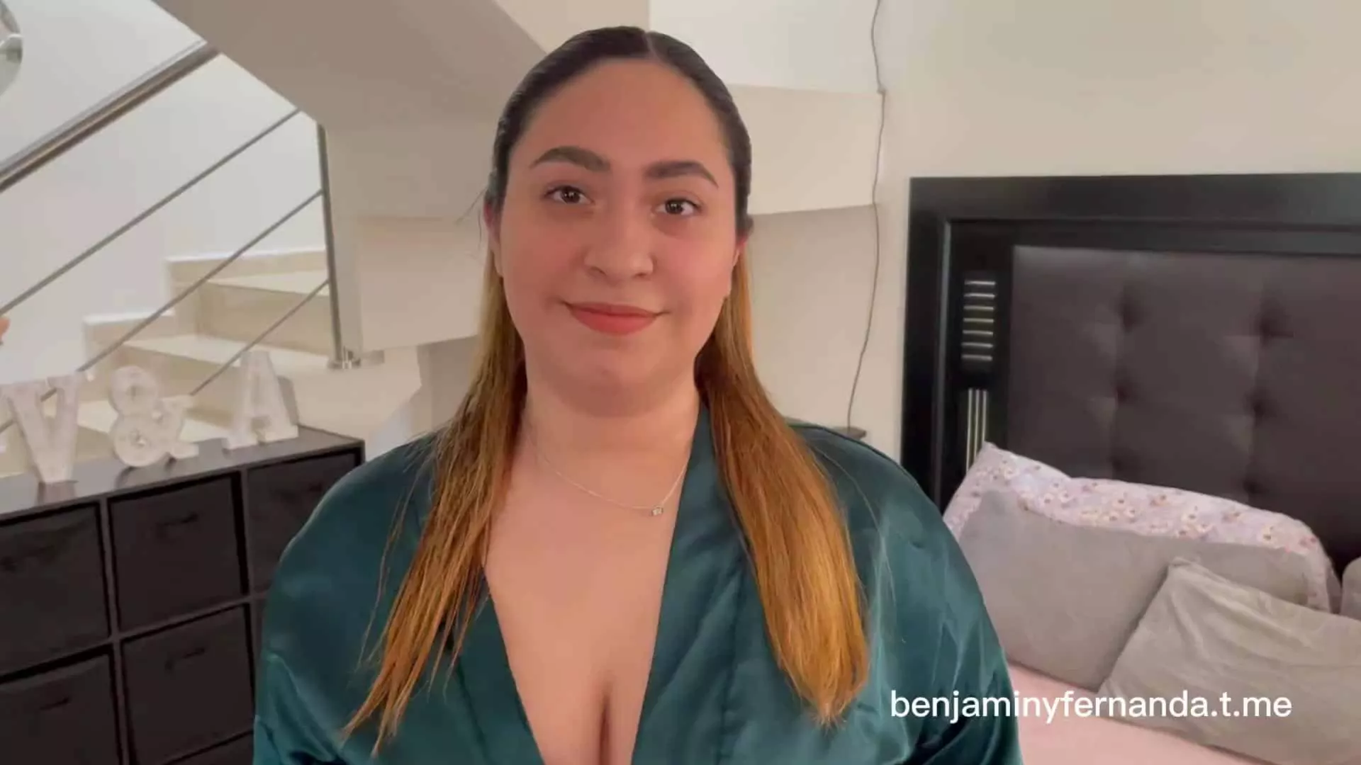 Busty Latina bbw fucks BBC infront of her Boyfriend