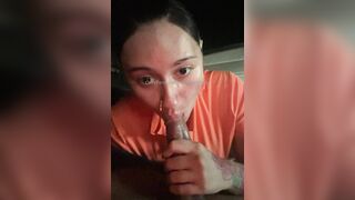 she makes dude bust in under 3 minutes