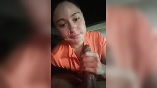 she makes dude bust in under 3 minutes