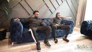 Spanish slut taking two BBC'S FOR the love of the $$